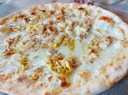 Pizza bianca